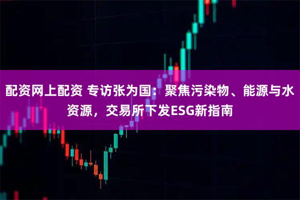 配资网上配资 专访张为国：聚焦污染物、能源与水资源，交易所下发ESG新指南